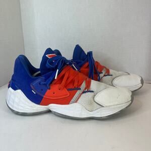 Adidas Madison Square Harden Vol. 4 Basketball Shoes Bold Blue Men's Size 13